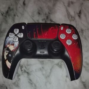 Custom Black and Red Gaming Controller/Anime Controller